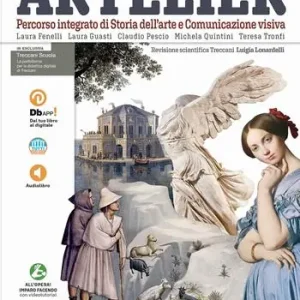 Dagaanbieding Artelier. Percorso integrato di storia dell‘arte e comunicazione visiva. Per la Scuola media. Con e-book. Con espansione online