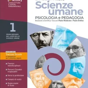 Dialoghi nelle scienze umane. Psicologia e pedagogia. Con Saperi fondamentali. Per il 1° biennio delle Scuole superiori. Con e-book. Con espansione online. Vol. 1 Aanbieding