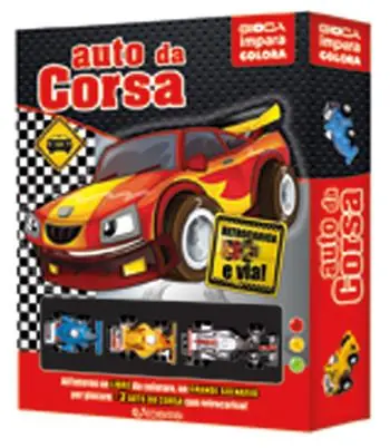L‘auto da corsa. Ediz. a colori. Con 3 macchinine Beperkte Voorraad