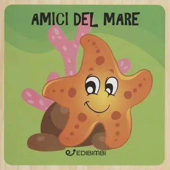 Amici del mare. Libri in legno. Ediz. a colori Merkproduct