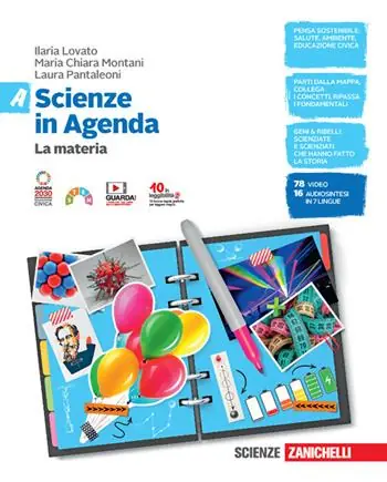 Beperkte Voorraad Scienze in Agenda. Per la Scuola media. Con e-book. Con espansione online. Vol. A-B-C-D La materia-I viventi-Il corpo umano-La Terra