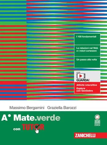 Mate.verde. Con Tutor. Per le Scuole superiori. Con espansione online Beperkte Voorraad