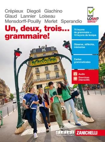 Goedkoop Un, deux, trois... grammaire! Per le Scuole superiori. Con e-book