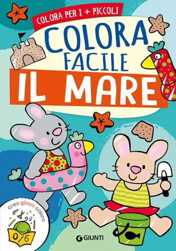 Direct Verzonden Colora facile il mare. Ediz. illustrata