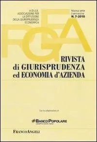 Aanbieding Rivista di giurisprudenza ed economia d‘azienda (2010). Vol. 7