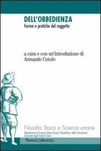 Flitsaanbieding Dell‘obbedienza. Forme e pratiche del soggetto