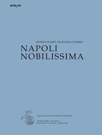 Hoge Kwaliteit Napoli Nobilissima. Rivista di arti, filologia e storia (2025). Vol. 1 Gennaio-Aprile