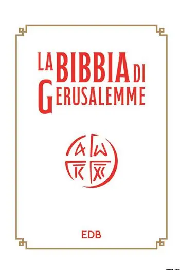 La Bibbia di Gerusalemme. Nuova ediz. Gecertificeerd