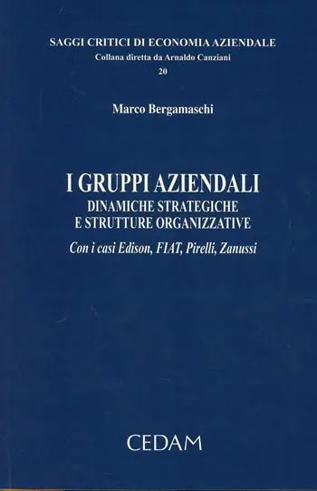 I gruppi aziendali. Dinamiche strategiche e strutture organizzative. Con i casi Edison, FIAT, Pirelli, Zanussi Snelle Levering