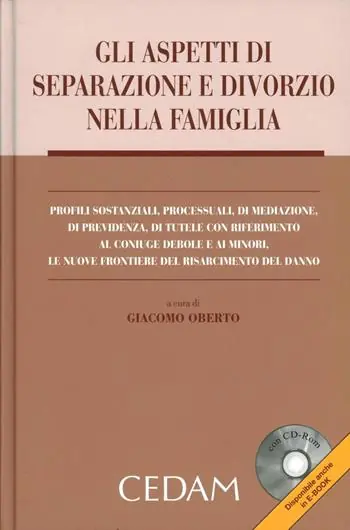 Hoge Kwaliteit Gli aspetti di separazione e divorzio nella famiglia. Con CD-ROM