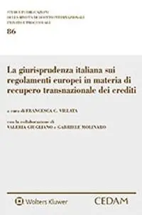 Hoge Kwaliteit La giurisprudenza italiana sui regolamenti europei in materia di recupero transnazionale dei crediti