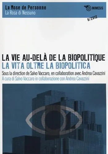 La vie au-delà de la biopolitique-La vita oltre la biopolitica. Ediz. italiana, inglese e francese Superprijs