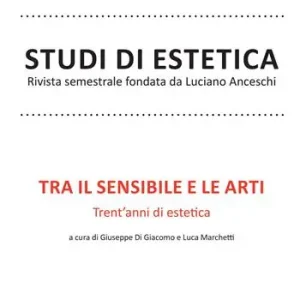 Weekendaanbieding Tra il sensibile e le arti. Trent‘anni di estetica. Studi di estetica (2014) vol. 1-2