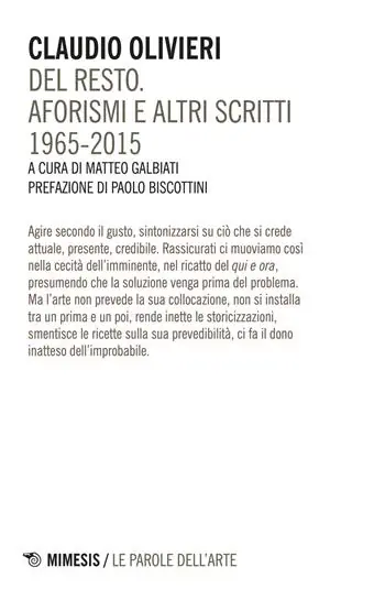 Del resto. Aforismi e altri scritti (1965-2015) Veilige Betaling