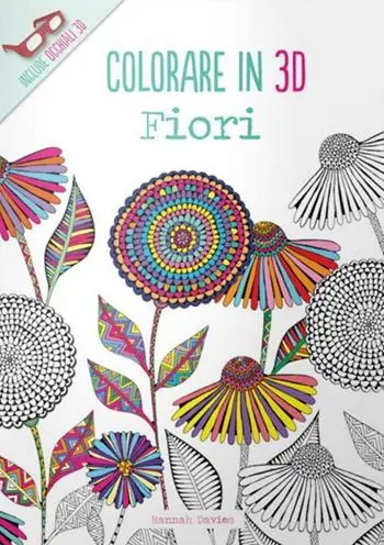 Fiori. Colorare in 3D. Con gadget Aanbieding