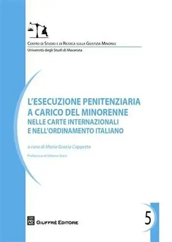 L‘ esecuzione penitenziaria a carico del minorenne e nelle carte internazionali e nell‘ordinamento italiano Populair