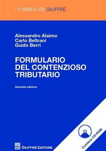 Tijdelijk Beschikbaar Formulario del contenzioso tributario. Con CD-ROM