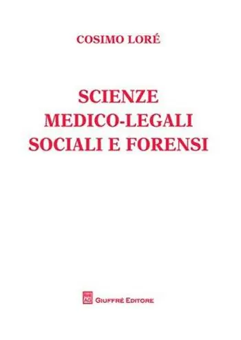 Scienze medico-legali sociali e forensi Snelle Levering
