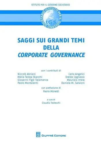 Saggi sui grandi temi della «corporate governance» Superprijs