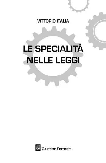 Meest Verkocht Le specialità nelle leggi