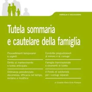 Voordeelprijs Tutela sommaria e procedimenti cautelari nel diritto di famiglia