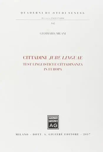 Speciale Aanbieding Cittadini jure linguae. Test linguistici e cittadinanza in Europa