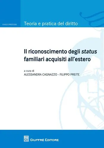 Il riconoscimento degli status familiari acquisiti all‘estero Korting