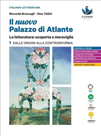 Betrouwbaar Il nuovo palazzo di Atlante. La letteratura scoperta e meraviglia. Per le Scuole superiori. Vol. 1 Dalle origini alla Controriforma