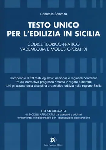 Direct Verzonden Testo unico per l‘edilizia in Sicilia. Codice teorico-pratico, vademecum e modus operandi. Con CD-ROM